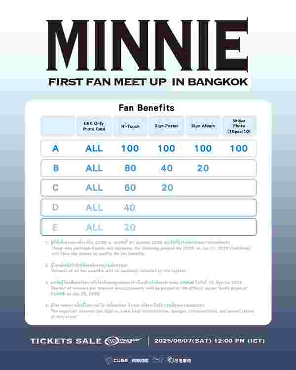 MINNIE FIRST FAN MEET UP IN BANGKOK 2025