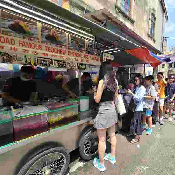 Penang Road Famous Teochew Chendul ร้านขนมหวาน