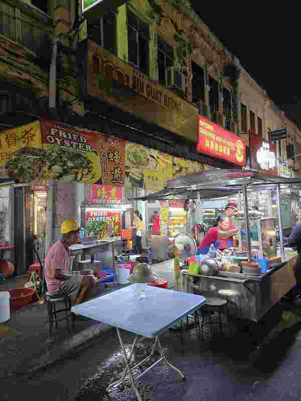 Kimberley Street Food Night Market ตลาดของกินกลางคืนปีนัง