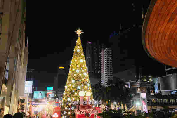 ไฟคริสมาสต์ Centralworld