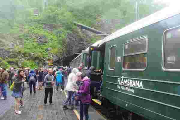 Flåm (ฟลอม) ประเทศนอร์เวย์