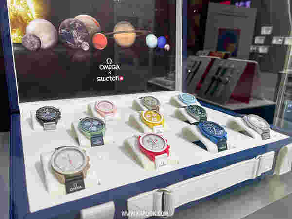 Swatch สาขา One Bangkok แบรนด์นาฬิกายักษ์ใหญ่ ตั้งอยู่บนชั้น G และชั้น 1