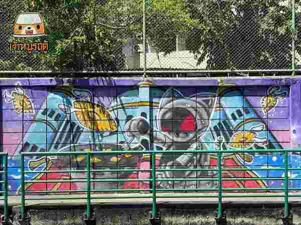 Sathon Canal Art