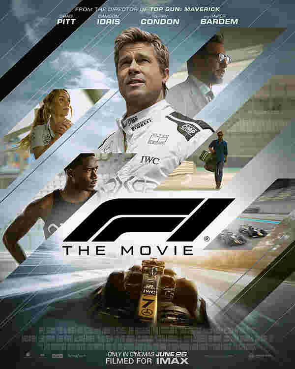 F1 หนังแข่งรถฟอร์มูล่าวัน F1 Movie แบรด พิตต์ นำแสดง