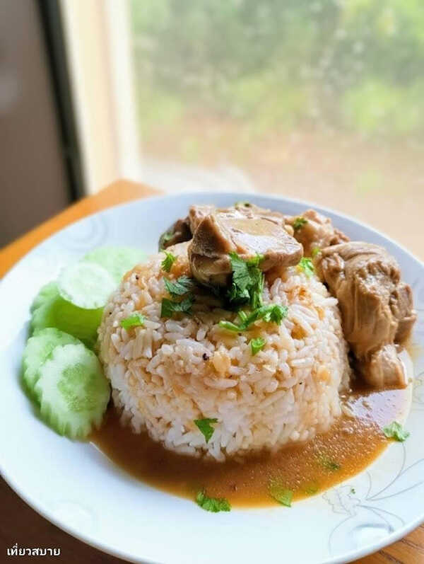 ข้าวซี่โครงหมูอบ เมนูซี่โครงหมู เมนูหมูอบ เมนูหมู สูตรอาหาร