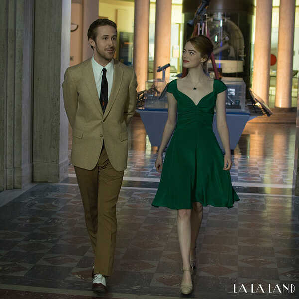 Emma Stone Ryan Gosling ใน La La Land