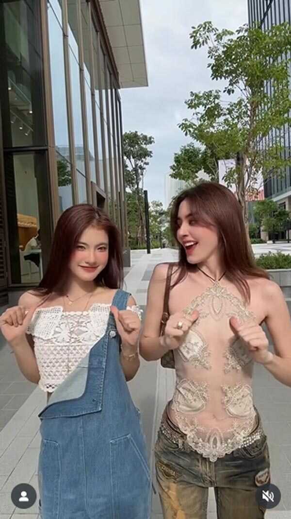 ใหม่ ดาวิกา ใส่เสื้อซีทรูตัวบาง แดนซ์เบา ๆ