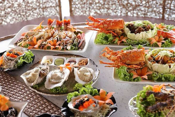 อาหารร้าน Beachy Cafe