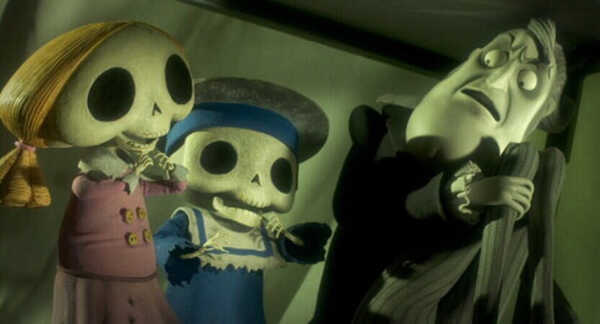 หนังแอนิเมชั่นฮาโลวีน Corpse Bride (2005)