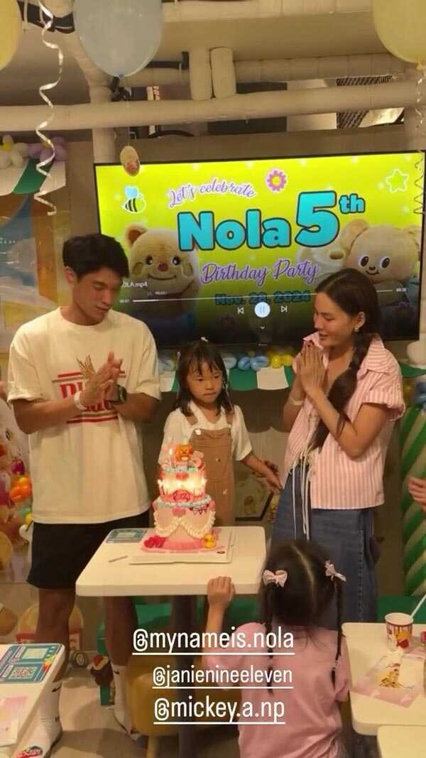 เจนี่ มิกกี้ ร่วมเฟรมฉลองวันเกิด น้องโนล่า