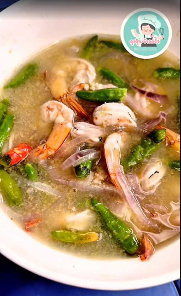 ต้มยำปากรอ เมนูต้มยำ สูตรอาหาร