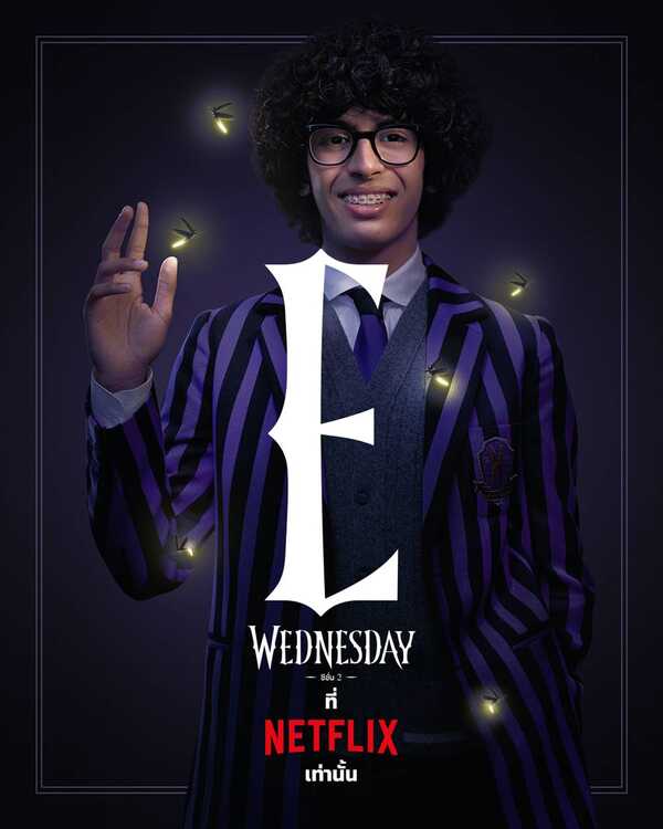 รายชื่อนักแสดง ซีรีส์ Wednesday 2