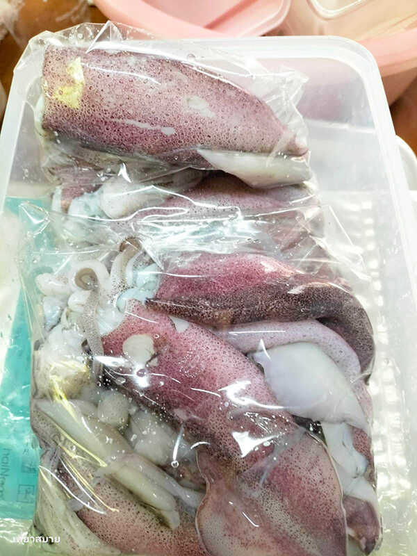 วิธีเก็บหมู หมึก กุ้ง และเนื้อสัตว์ต่าง ๆ ในช่องแช่แข็ง วิธีเก็บเนื้อสัตว์ในช่องฟรีซ  เคล็ดลับทำอาหาร