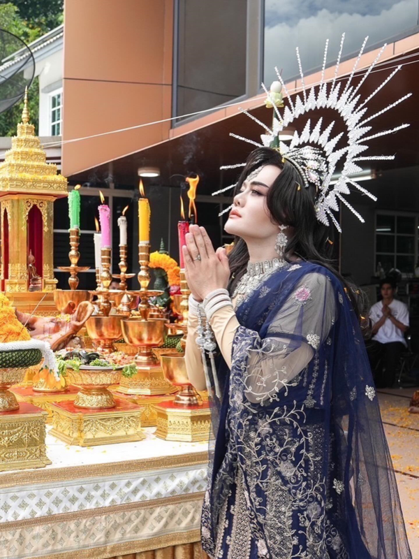 เก่ง ธชย เผยลุคแต่งหญิงแก้บน