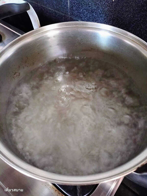 ต้มจืดเต้าหู้หมูสับเห็ดหอม ต้มจืด แกงจืด สูตรอาหาร
