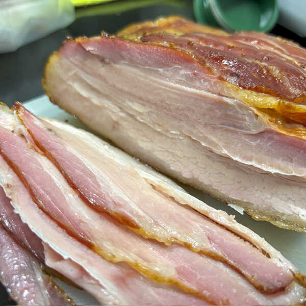 เบคอนสูตรโฮมเมด วิธีทำเบคอนโฮมเมด สูตรเบคอนซอสส้ม สูตรอาหาร