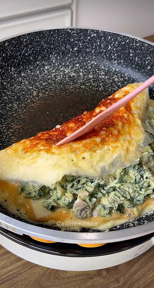 Creamy Spinach Cheese Fold เมนูผักโขมอบชีส อาหารว่าง สูตรอาหาร