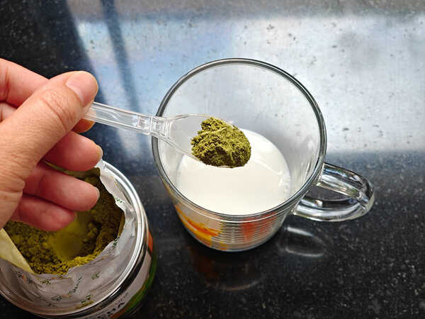 มัทฉะโฟมน้ำมะพร้าว สูตรมัทฉะน้ำผลไม้ สูตรชาเขียว เมนูชาเขียว สูตรเครื่องดื่ม