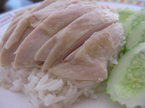 ข้าวมันไก่ ร้านศรีเหลืองโภชนา