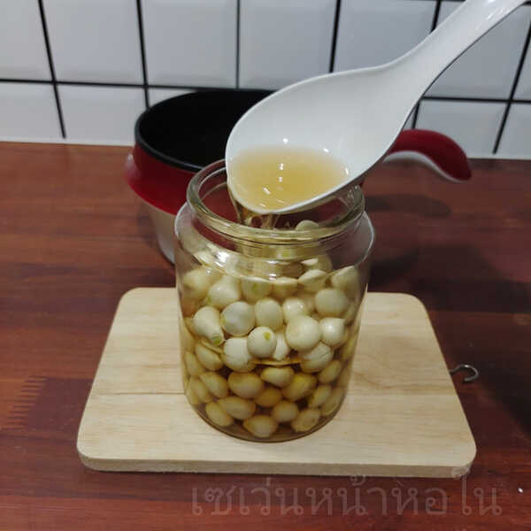 กระเทียมโทนดองน้ำผึ้ง สูตรกระเทียมโทนดอง สูตรอาหาร