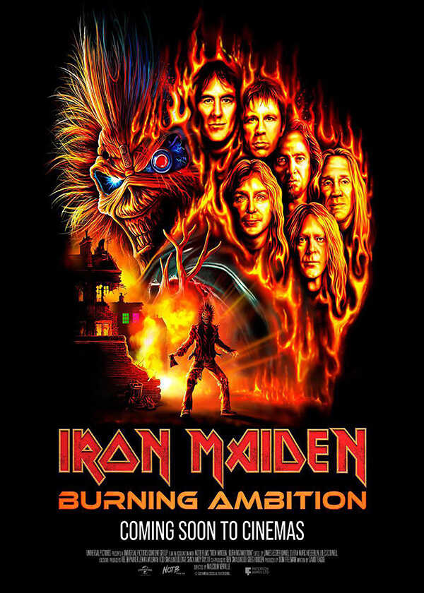 โปรแกรมหนังใหม่ พฤษภาคม 2569 Iron Maiden: Burning Ambition โปสเตอร์ 
