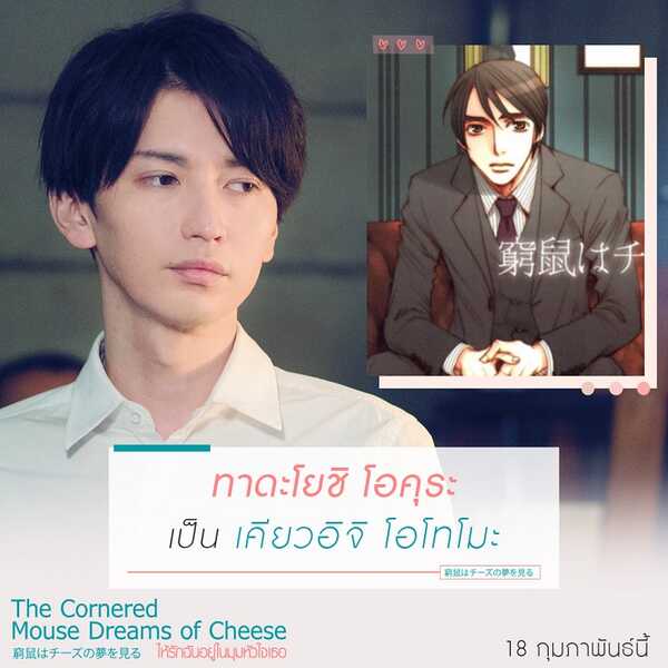 หนัง The Cornered Mouse Dreams of Cheese ให้รักฉันอยู่ในมุมหัวใจเธอ