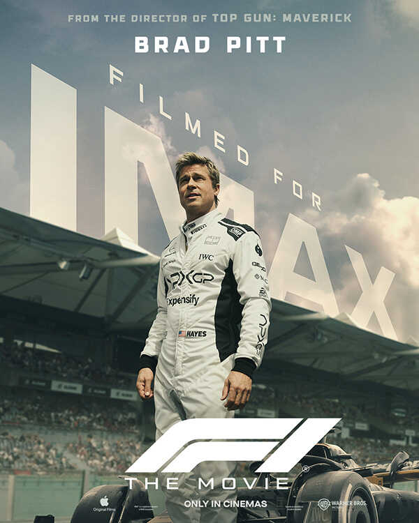 F1 หนังแข่งรถฟอร์มูล่าวัน F1 Movie แบรด พิตต์ นำแสดง