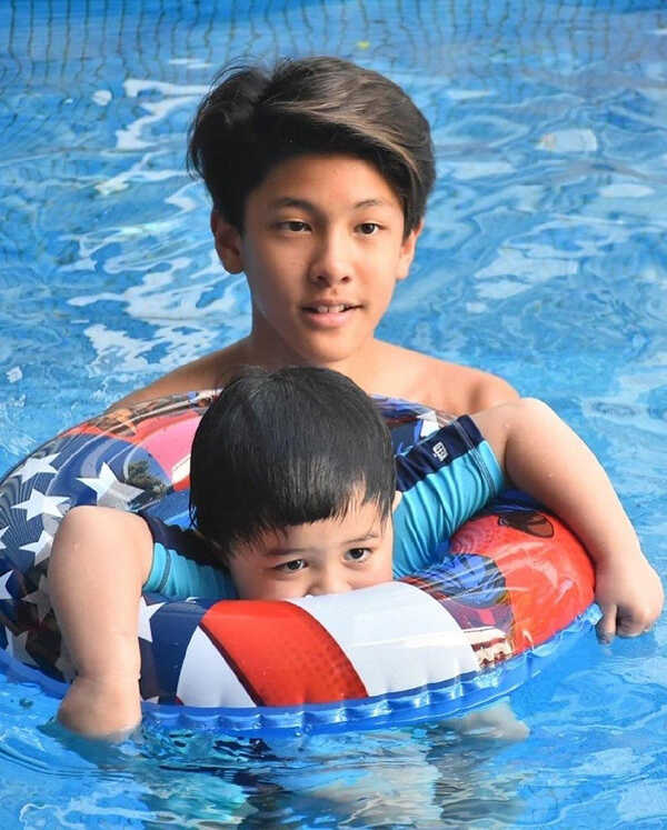 น้องคุน น้องจุน ลูกชาย เคน ธีรเดช หน่อย บุษกร