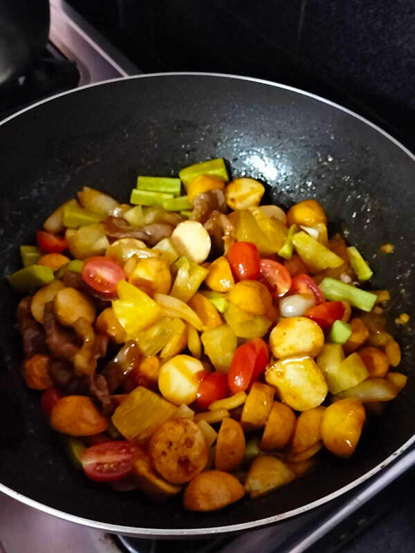 เต้าหู้หมูผัดเปรี้ยวหวาน เมนูผัดเปรี้ยวหวาน เมนูอาหาร สูตรอาหาร