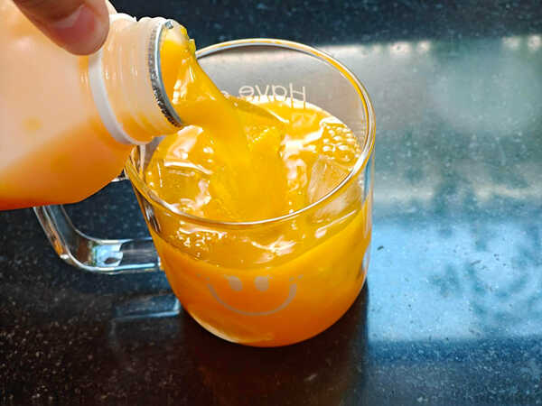 มัทฉะโฟมน้ำส้ม สูตรมัทฉะน้ำผลไม้ สูตรชาเขียว เมนูชาเขียว สูตรเครื่องดื่ม