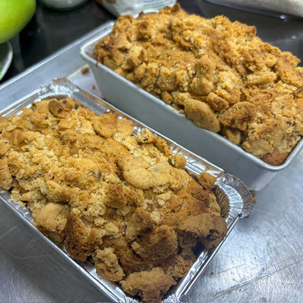 เค้กกล้วยหอมคาราเมลครัมเบิล สูตรเค้กกล้วยหอม สูตรเค้ก สูตรขนม เบเกอรี่