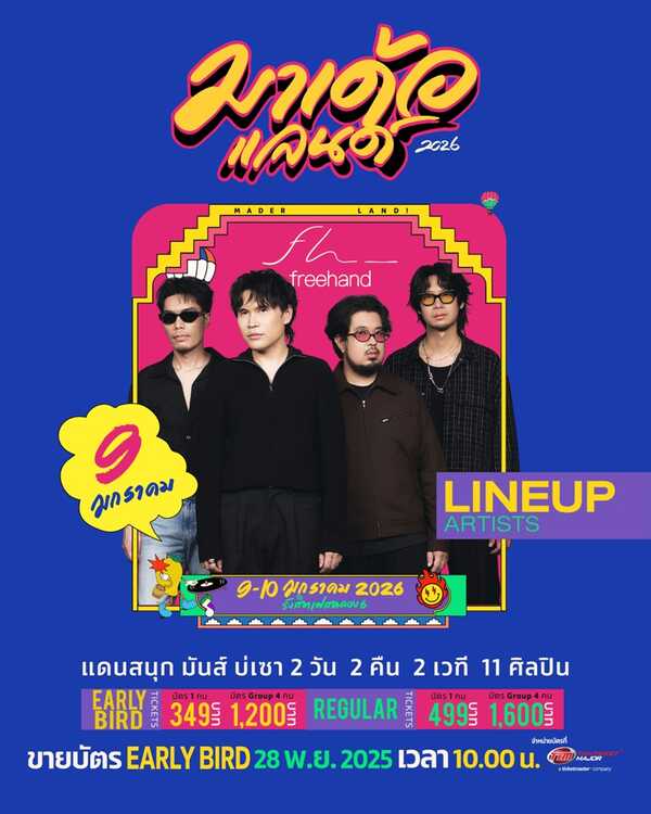 มาเด้อแลนด์ lineup