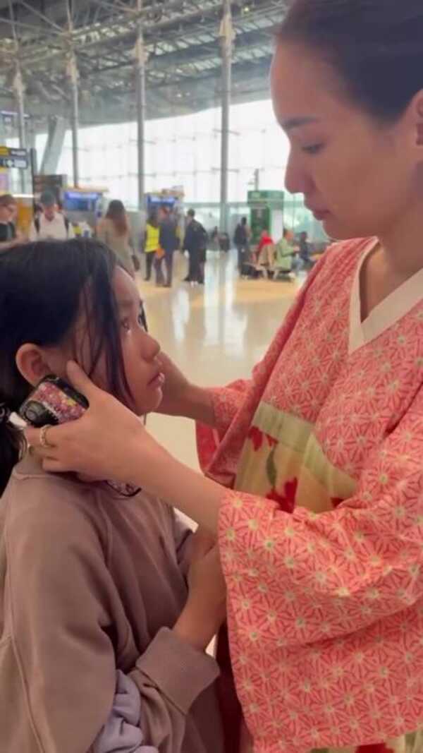 ต่าย ชุติมา มาส่ง น้องพิพิม