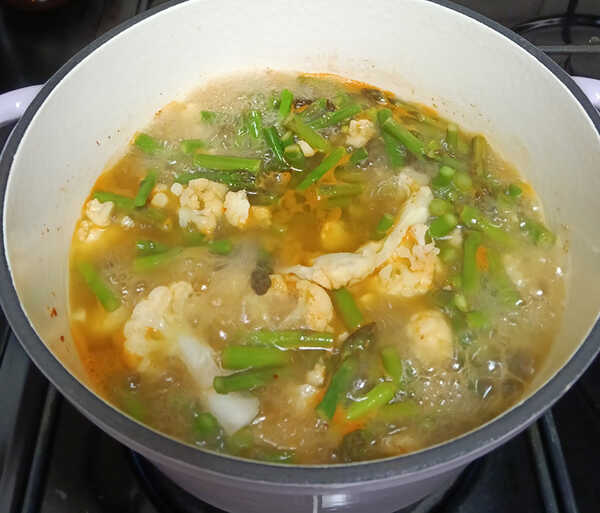 แกงส้มสองใจ เมนูแกงส้ม แกงส้ม สูตรอาหาร เมนูอาหาร