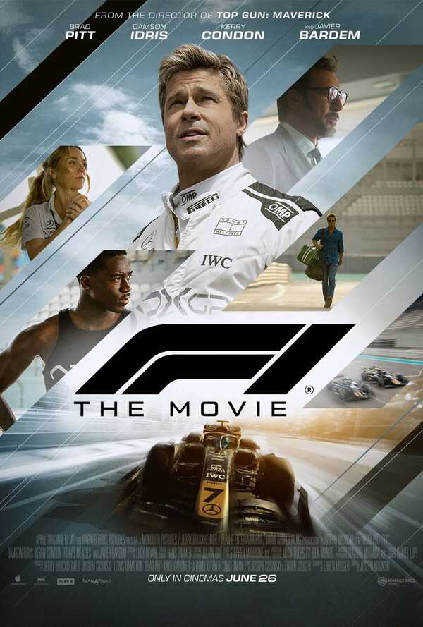 หนัง f1 แบรด พิตต์ นำแสดง