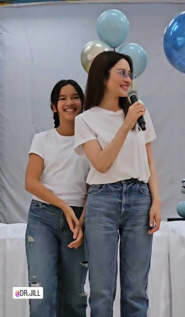 ภาพล่าสุด น้องปีใหม่ แท็กทีมแม่แอฟร่วมงานบุญ