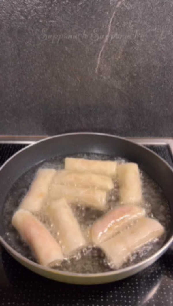 เปาะเปี๊ยะทอดสูตรไม่ต้องผัดไส้ สูตรอาหาร อาหารว่าง