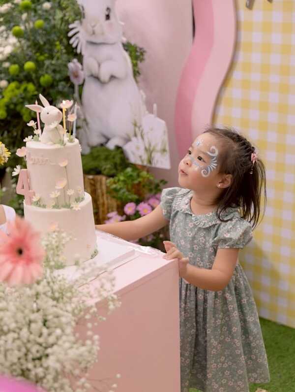 ภาพงานวันเกิดน้องมาริน ลูกสาว มิว นิษฐา กับ เซนต์ ธราภุช 