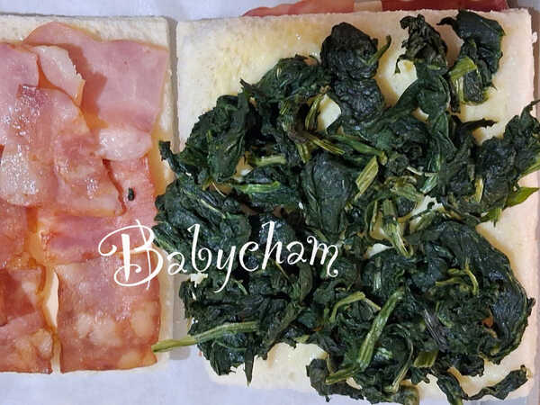 คร็อกเมอซีเยอ (Croque-Monsieur) อาหารเช้า แซนด์วิช สูตรขนม