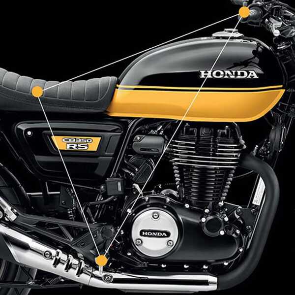 Honda CB350RS 2021 ปรับดีไซน์ใหม่มาเสริมทัพ Honda H’ness