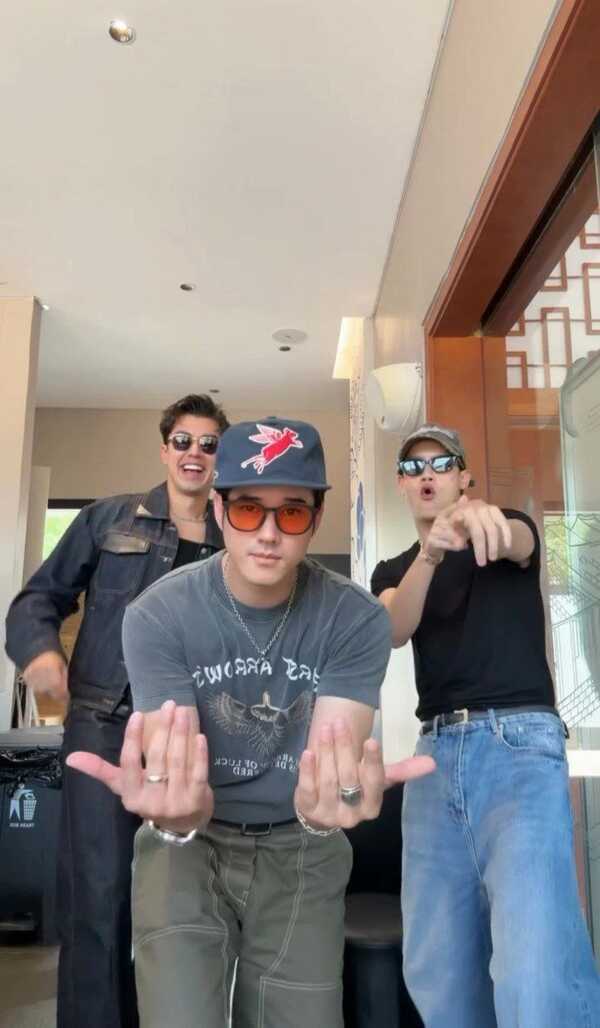 นาย-มาริโอ้-ไอซ์ รวมตัวโชว์สเต็ปแดนซ์ เต้นเบา ๆ แต่ความหล่อกระชากใจเต็ม ๆ 