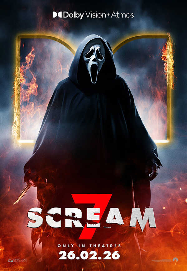 หนัง Scream 7 หวีดสุดขีด 7 (2026) โปสเตอร์ DOLBY