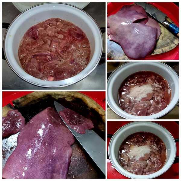 เมนูตับหมู