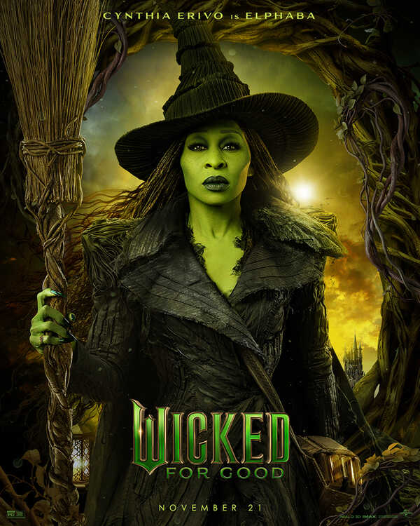 หนัง Wicked: For Good ซินเธีย เอริโว รับบท เอลฟาบา