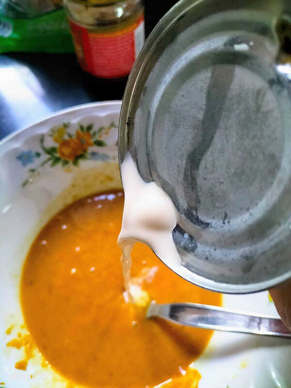 เต้าหู้ไข่ผัดผงกะหรี่ใส่เห็ดหอม เมนูเต้าหู้ไข่ อาหารไทย สูตรอาหาร