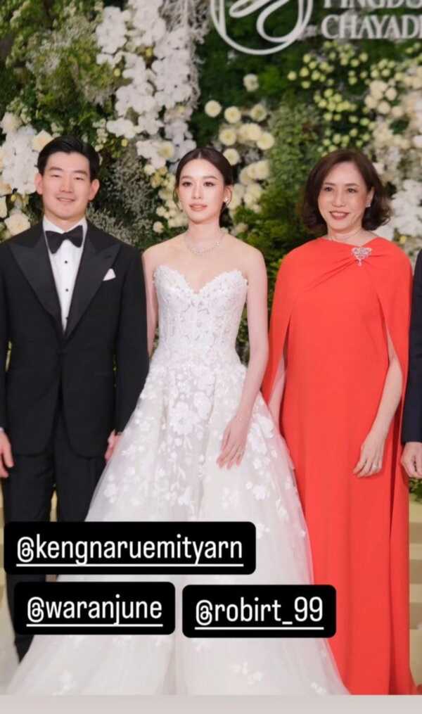 งานแต่ง พิงค์ จิราธิวัฒน์ แวน ทายาทเบทาโกร