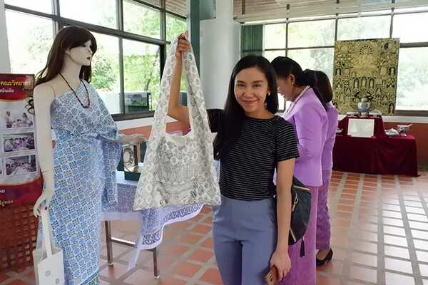 ลวดลายผ้าอู่ทอง