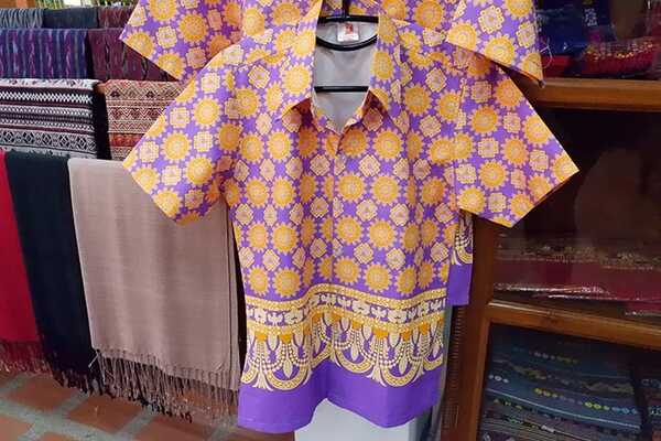 ลวดลายผ้าอู่ทอง
