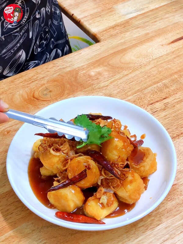 เต้าหู้ไข่ทอดซอสมะขาม เมนูเต้าหู้ไข่ สูตรอาหาร