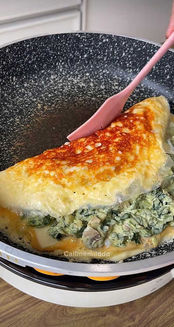 Creamy Spinach Cheese Fold เมนูผักโขมอบชีส อาหารว่าง สูตรอาหาร